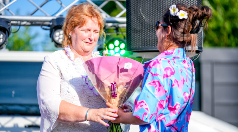 Cindy bedankt!